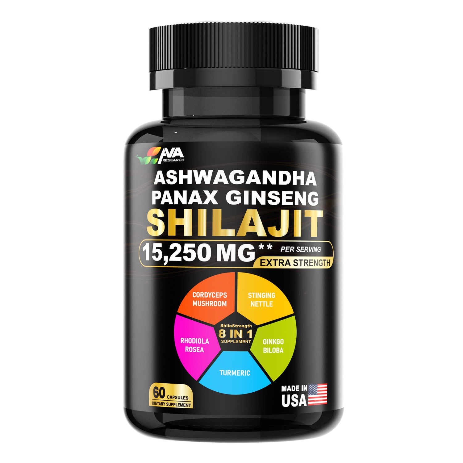 Shilajit Power – ShilaStrength Blend | AVA Research - AVA Research